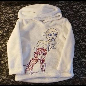 Disney Elsa And Anna Size 4T SweatShirt